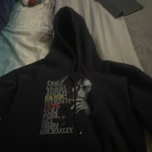 Black Bob Marley Sweatshirt